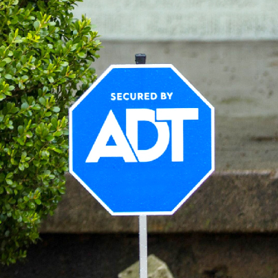 Utica security yard sign