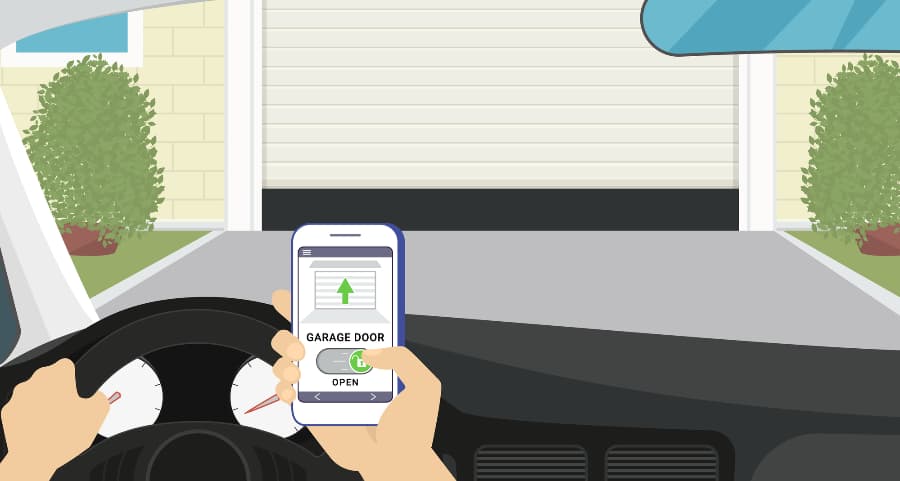 Garage door automation tips for Utica
